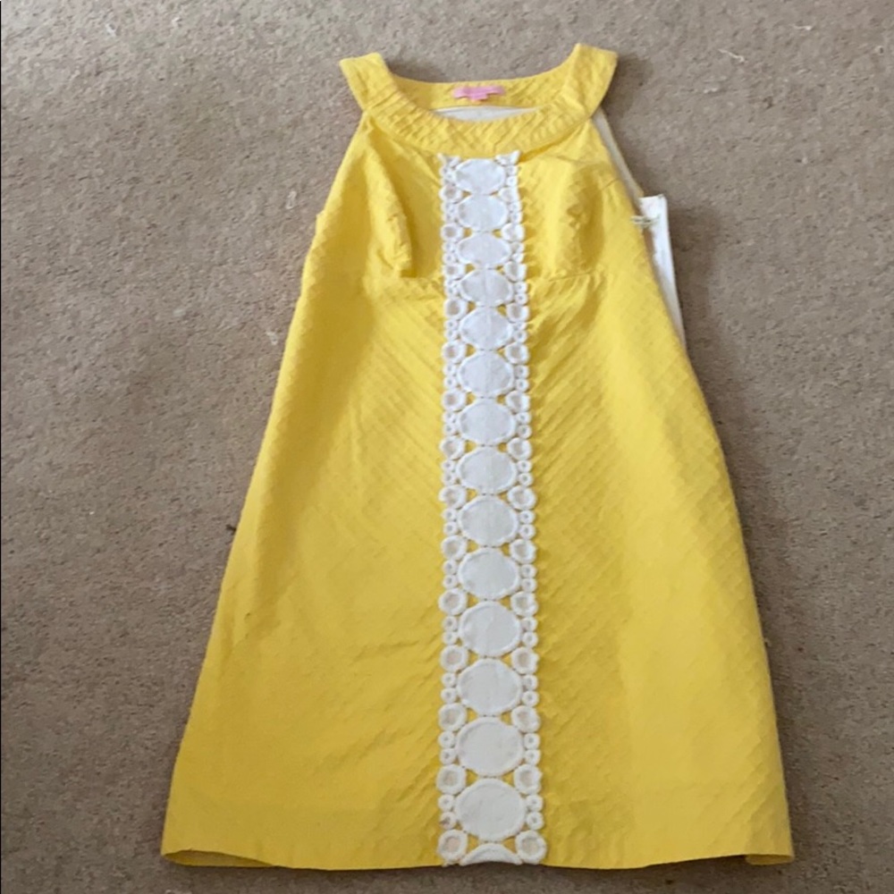 Yellow Lilly Pulitzer Dress size 00